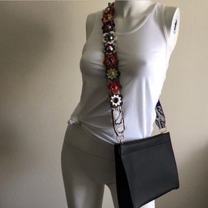 Handbag replacement guitar strap 🎸🌸🌺🌷